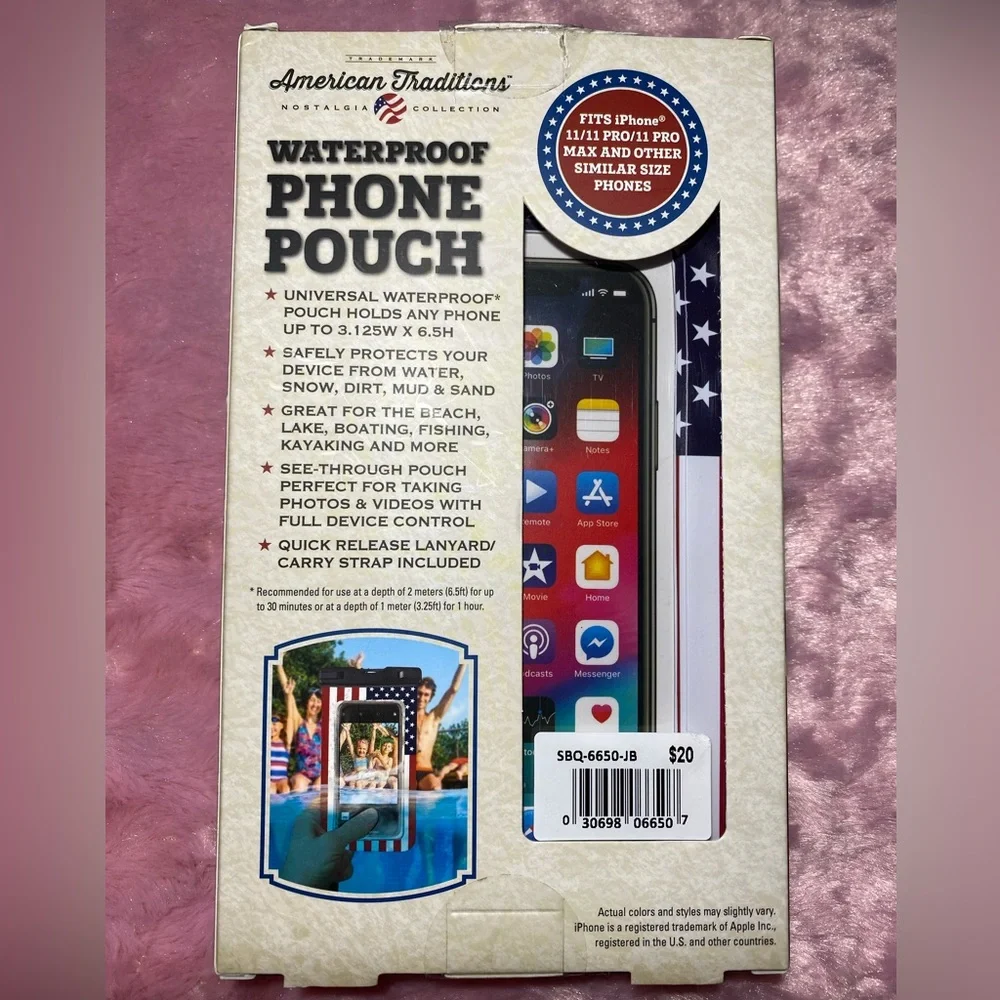 American Traditions Waterproof Phone Pouch